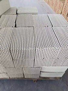 100y ceramic structured packing for olefin purification